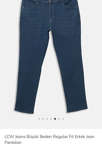 LCW Jeans Büyük Beden Regular Fit Erkek Jean - Görsel 3