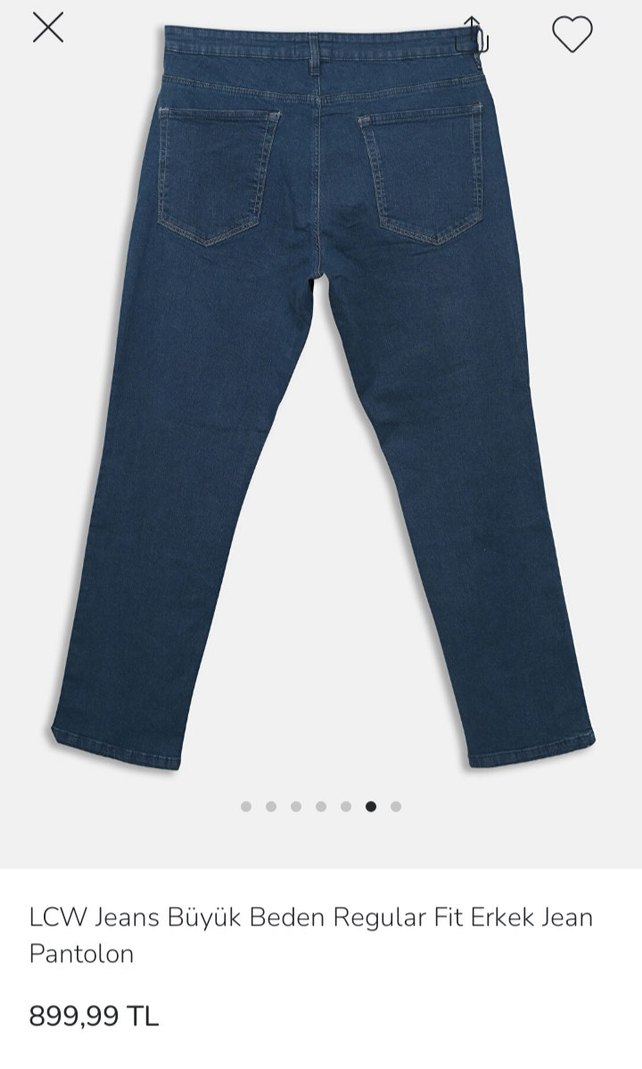 LCW Jeans Büyük Beden Regular Fit Erkek Jean - Görsel 2