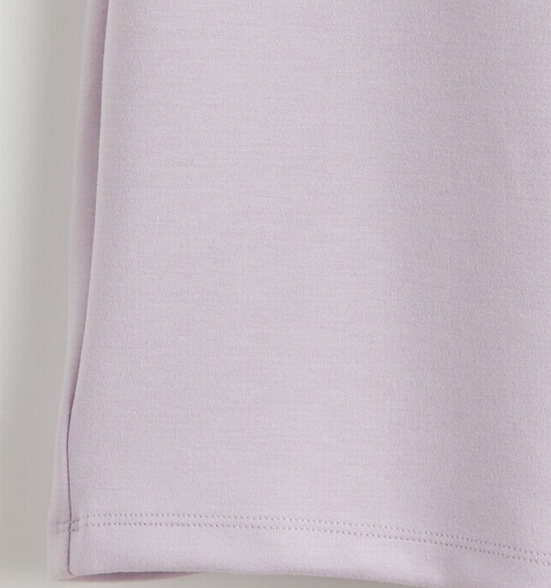 LCW Kids Mor Bisiklet Yaka Sweatshirt ve Eşofman Altı - Görsel 2