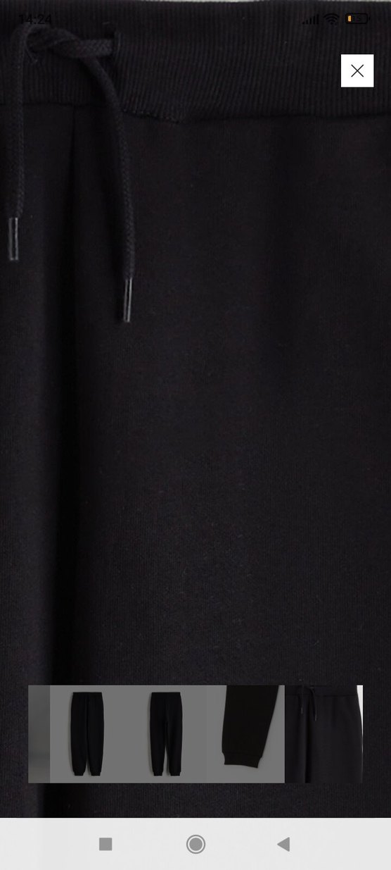 LCW Kids Siyah Kız Çocuk Jogger Eşofman Altı - Görsel 4