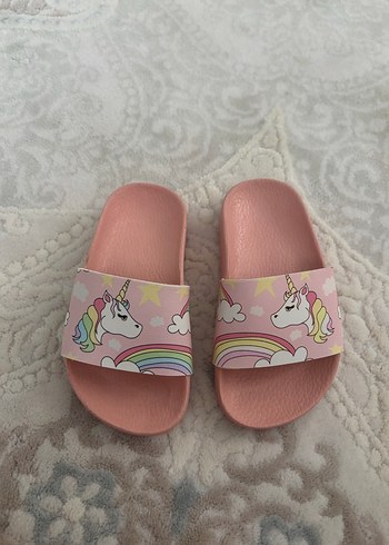 Unicorn Desenli Terlik