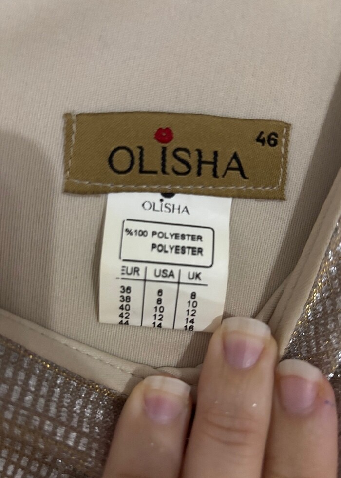 Parlak kısa abiye - Görsel 3