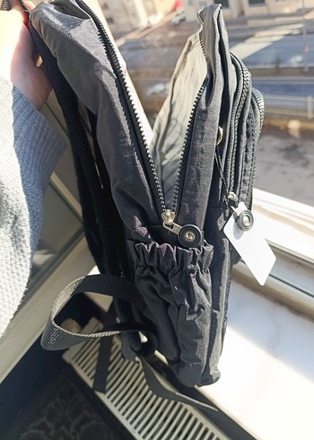 Siyah Unisex Ortapedik Çok Gözlü Laptop Bölmeli Okul Çantası - Görsel 4