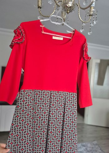 Diğer Vintage kırmızı düğmeli hamile bluzu