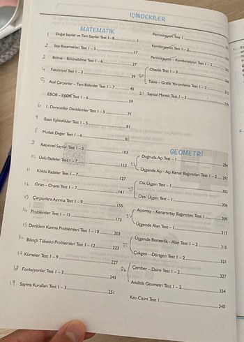 ALES Sayısal Yetenek Matematik Soru Bankası 2025