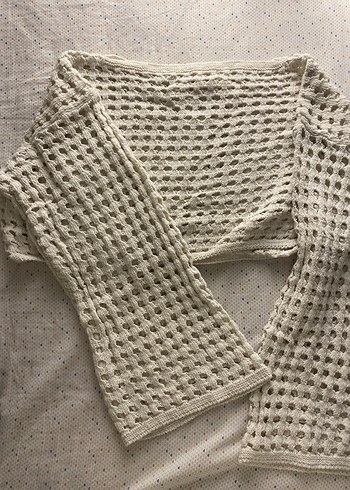 Düşük omuz  Bluz - Görsel 3