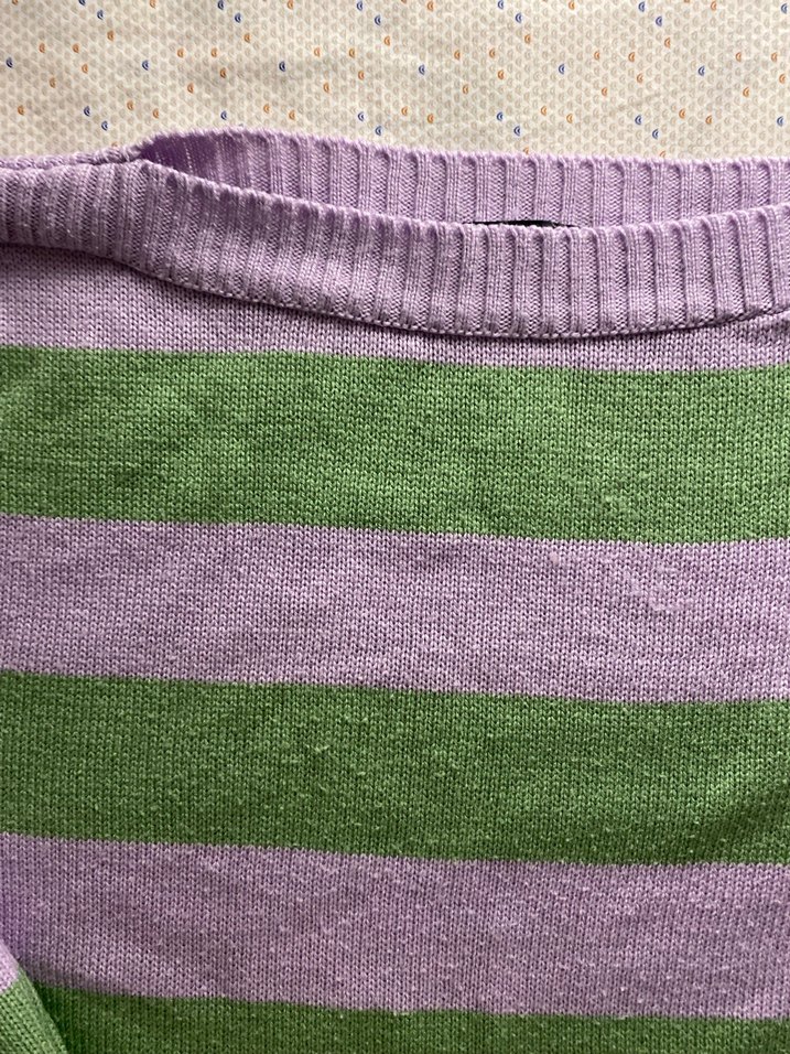 Düşük omuzlu kazak - Görsel 2