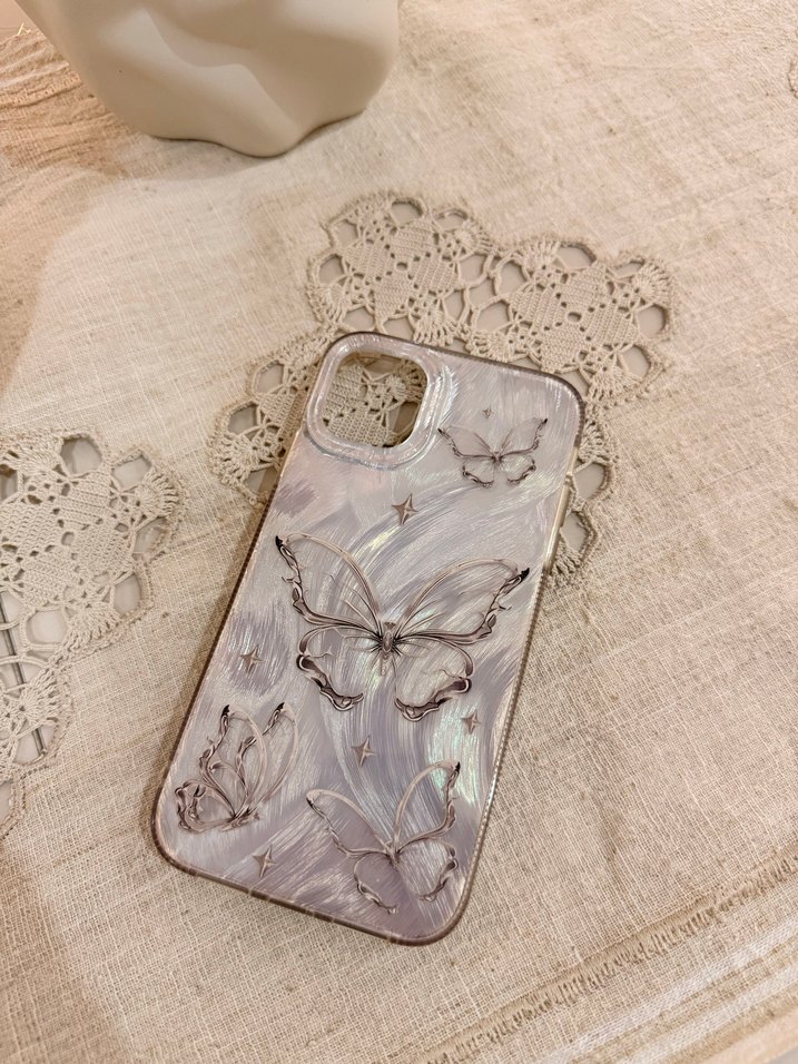 Kelebek Desenli iphone 11 Telefon Kılıfı - Görsel 2