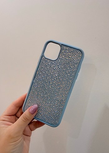 Mavi taş Detaylı Telefon Kılıfı (iphone 11) - Görsel 2