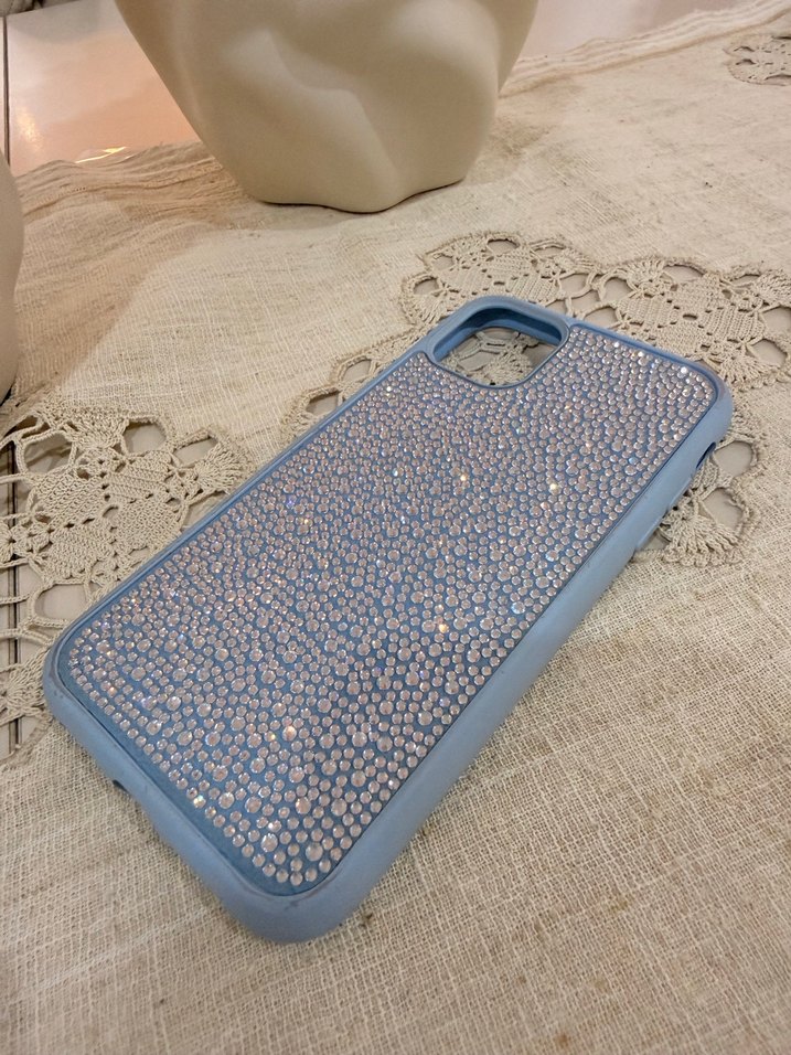 Mavi taş Detaylı Telefon Kılıfı (iphone 11) - Görsel 4