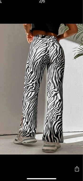 xs Beden Shein Zebra pantolon