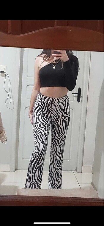 Shein Zebra pantolon