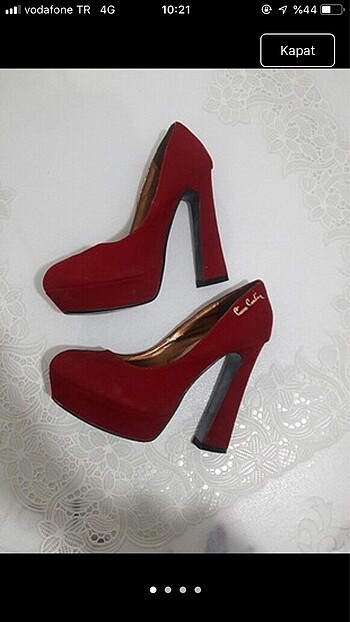 Kırmızı ayakkabı ????