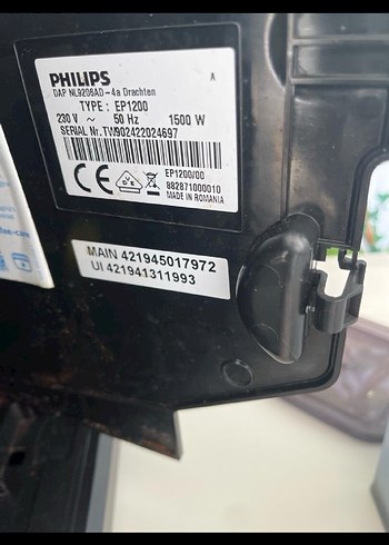 Philips Siyah Kahve Makinesi - Görsel 3