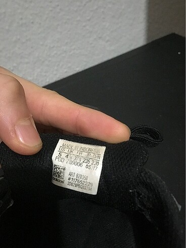 37 Beden siyah Renk Adidas Süperstar (siyah)