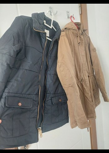 Kahverengi Süet Kuşaklı Kadın Ceket ve Siyah mont TOPLU FİYAT - Görsel 6