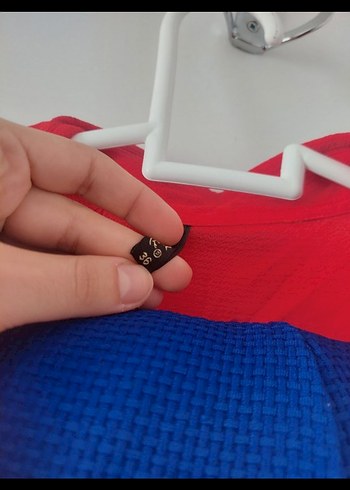 Mavi Mini Kadın Gömlek ve saks mavisi etek TOPLU FİYAT - Görsel 4