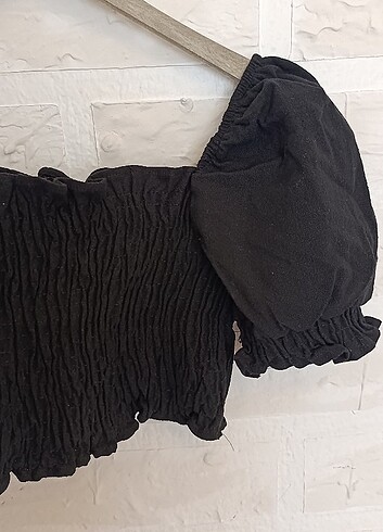 xs Beden siyah Renk Trendyolmilla crop