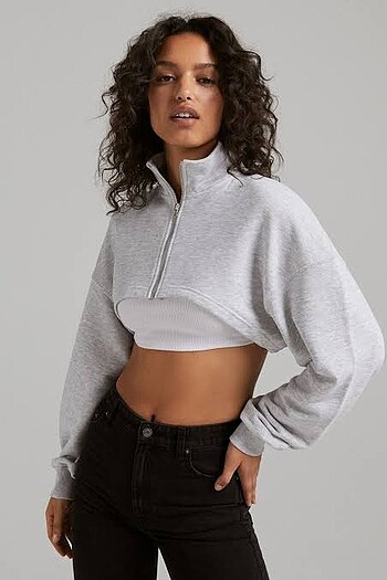 Bershka Bolero Detaylı Ceket