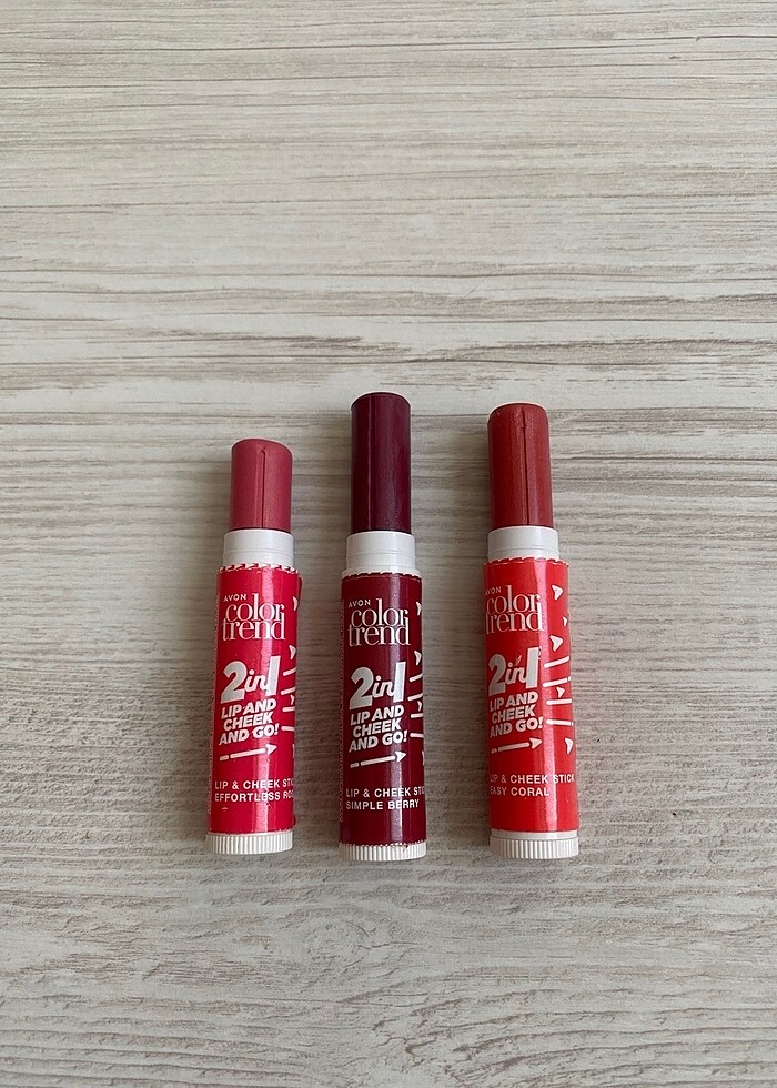 Avon Color Trend Dudak Ve Yanak Renklendirici 3?lü Set - Görsel 2