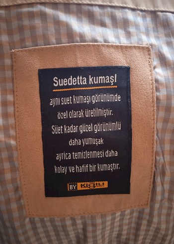 Kiğılı bomber erkek ceket - Görsel 2