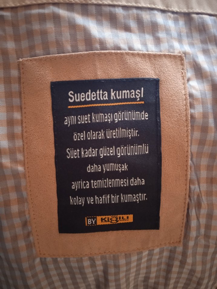 Kiğılı bomber erkek ceket - Görsel 2