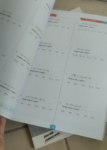 Beden Antrenmanlarla Matematik 1