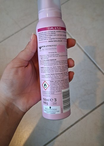 Schwarzkopf Taft Curl & Flex Saç Köpüğü 150 ml - Görsel 2