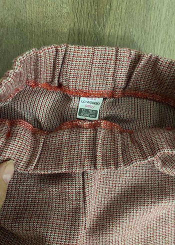 Kemerli Kız Çocuk gül kurusu şort - Görsel 4