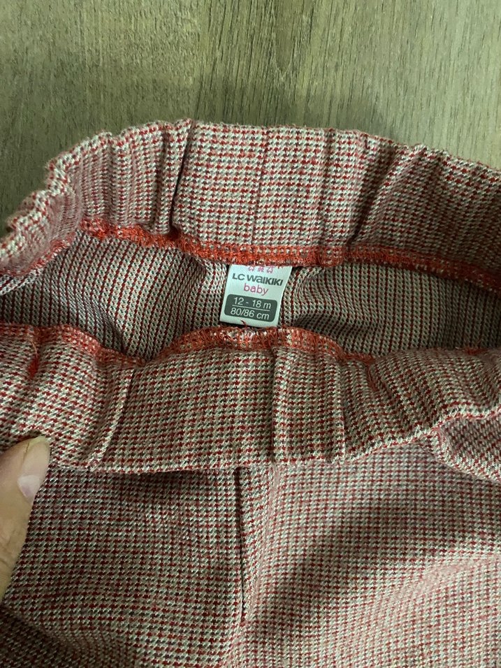 Kemerli Kız Çocuk gül kurusu şort - Görsel 4