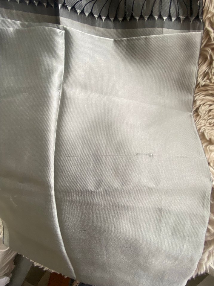 Gri İpek Dokulu Kadın Şal - Görsel 3