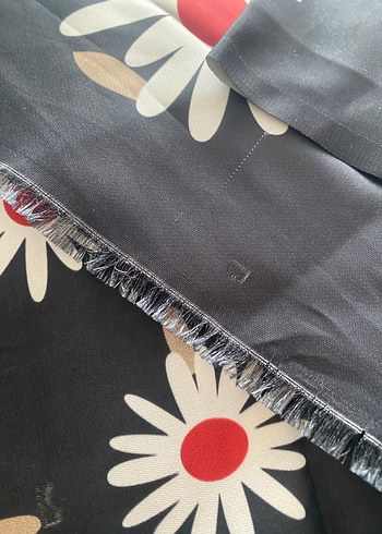 Çiçek Desenli Kadın eşarp - Görsel 6