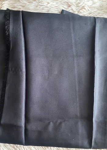 Uzun Siyah eşarp - Görsel 2