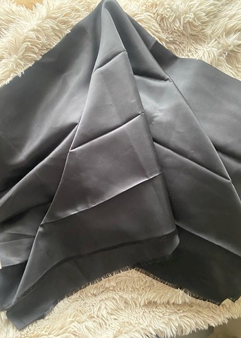 Uzun Siyah eşarp - Görsel 3