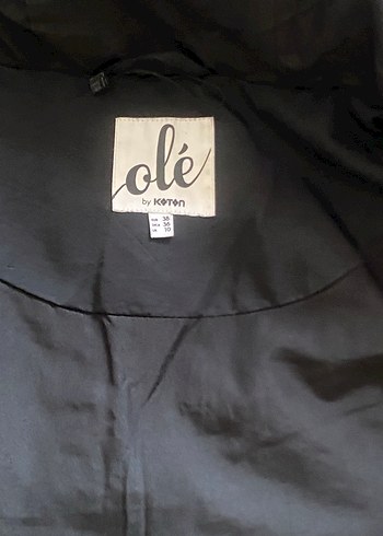 Siyah Uzun şişme mont - Görsel 2