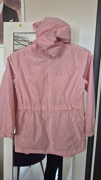 Kiz cocuk yagmurluk, mevsimlik mont - Görsel 2