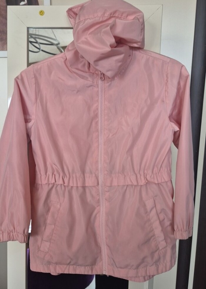 Kiz cocuk yagmurluk, mevsimlik mont - Görsel 2