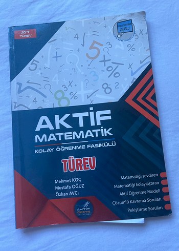 Aktif Matematik Türev Kolay Öğrenme Fasikülü