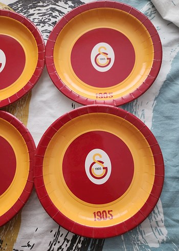Karaca Galatasaray Temalı Renkli Tabak Seti