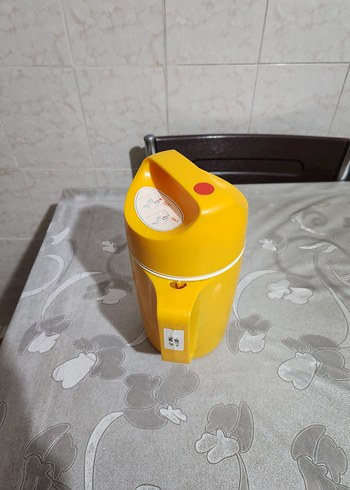 Sarı yemek Termosu Kulplu - Görsel 4