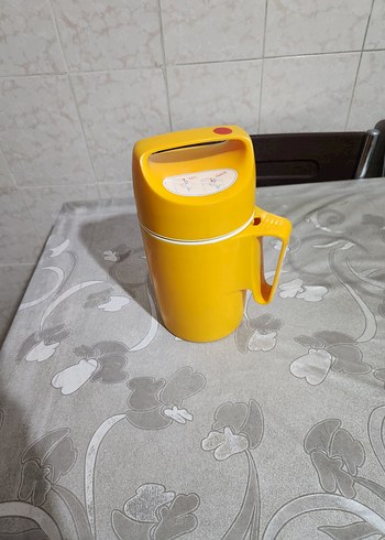 Sarı yemek Termosu Kulplu - Görsel 2