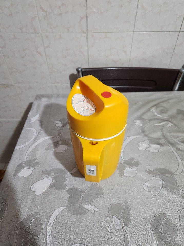 Sarı yemek Termosu Kulplu - Görsel 4