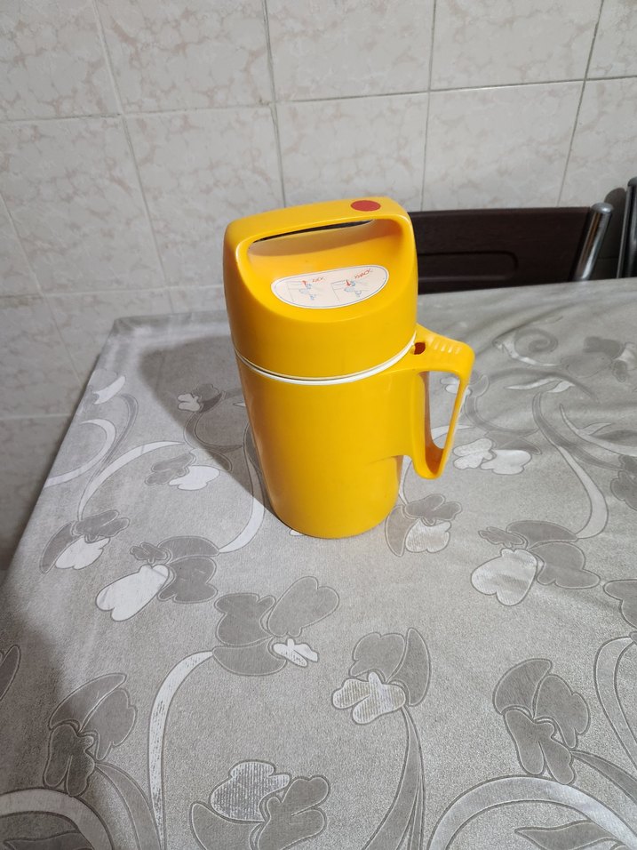 Sarı yemek Termosu Kulplu - Görsel 2