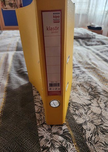 Parlak Sarı Dosya Klasörü