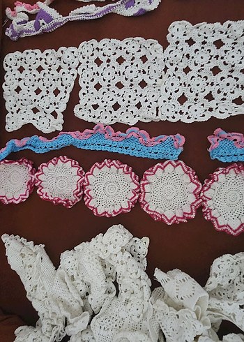 Bohem Tarzı El Örgüsü Dekoratif Parçalar