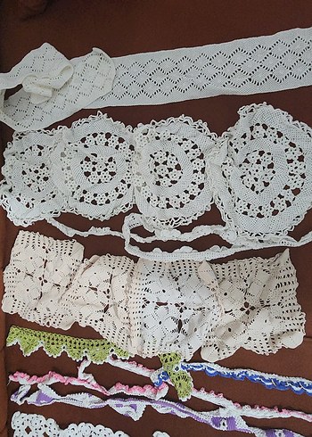 Beden beyaz Renk Bohem Tarzı El Örgüsü Dekoratif Parçalar