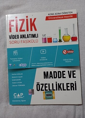 Çap Yayınları Tyt Fizik Fasikül Seti