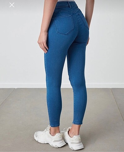 Denim Blue Soft Touch Push Up jean