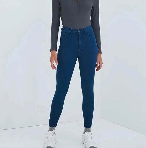 m Beden lacivert Renk Penti Stretch Jean Tayt