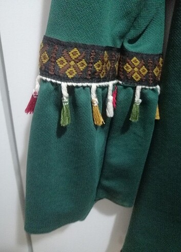 46 Beden yeşil Renk Tunik